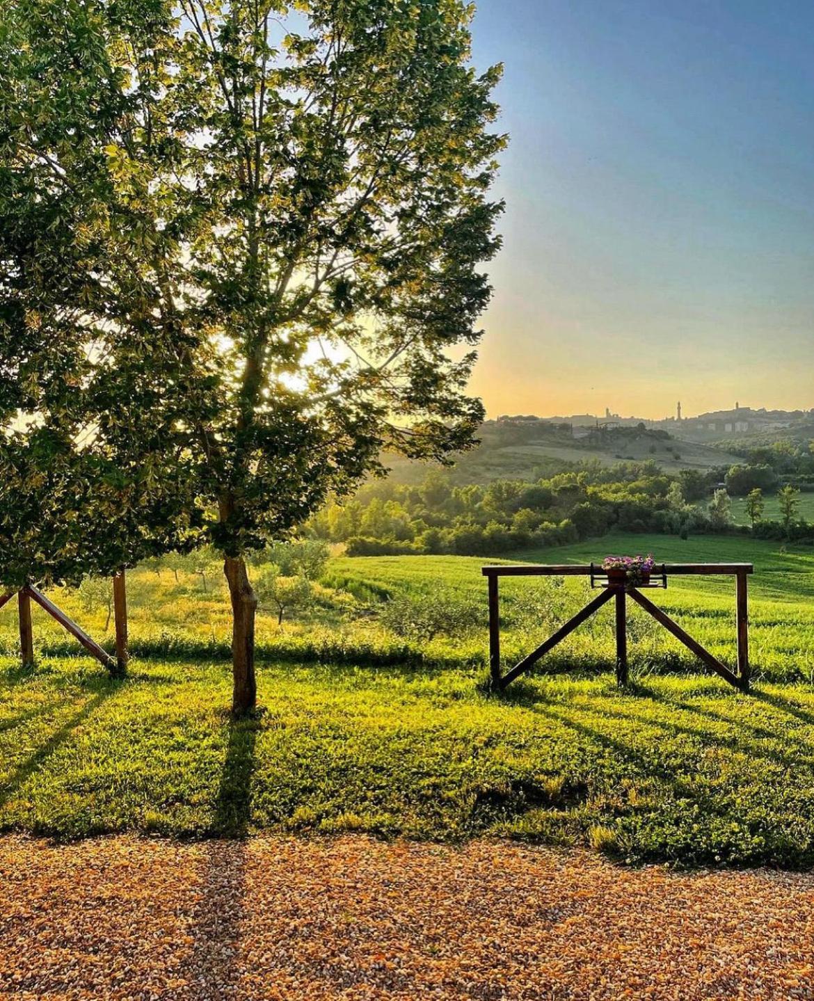 Agriturismo La Corte Del Sole Siena Luaran gambar