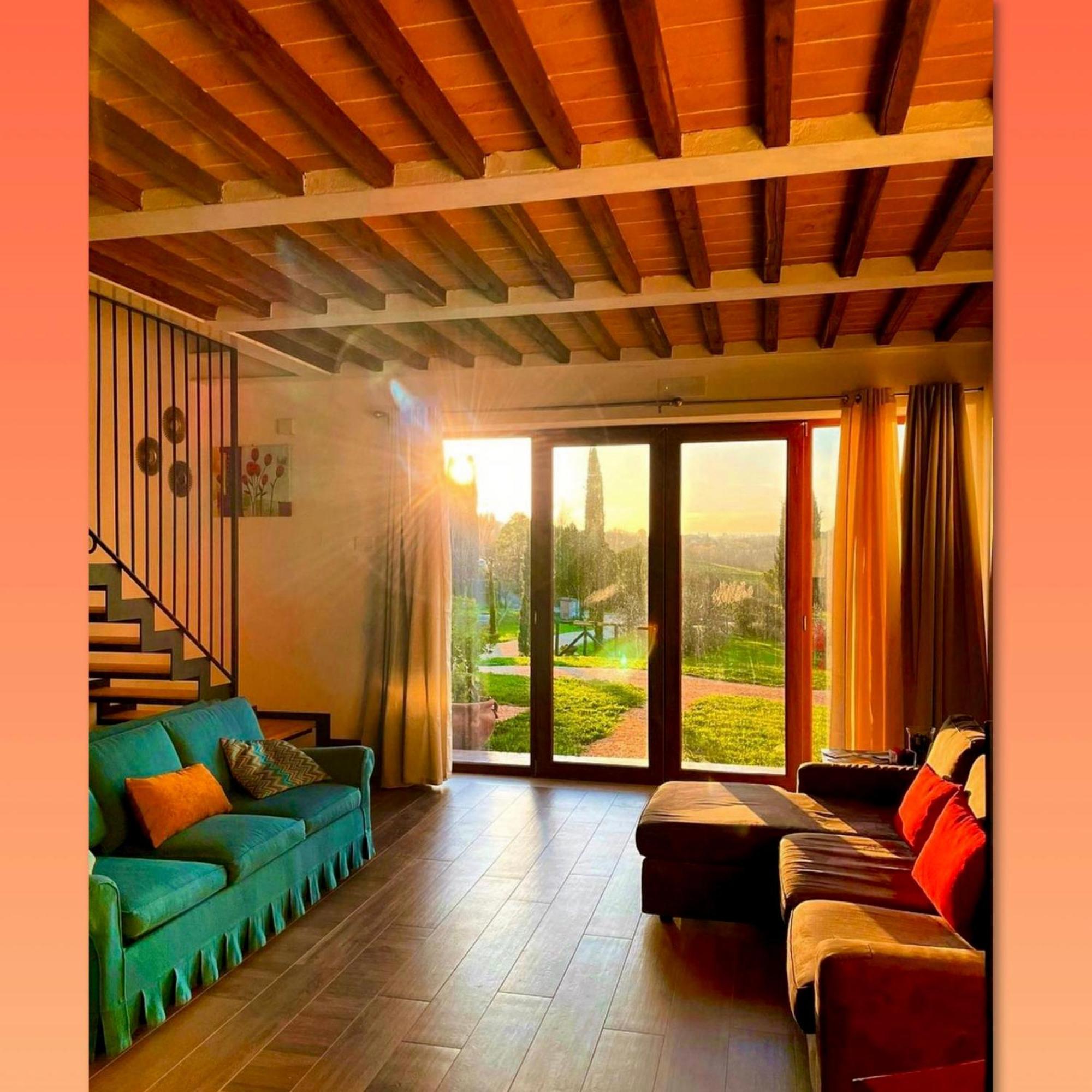 Agriturismo La Corte Del Sole Siena Luaran gambar