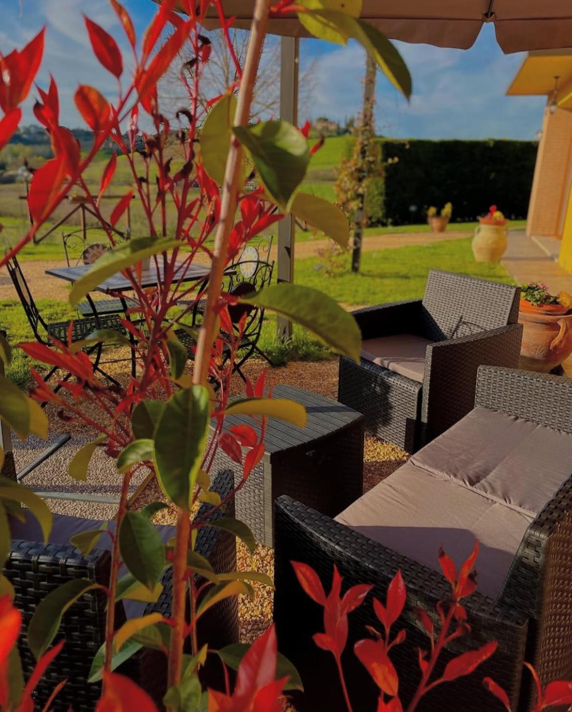 Agriturismo La Corte Del Sole Siena Luaran gambar